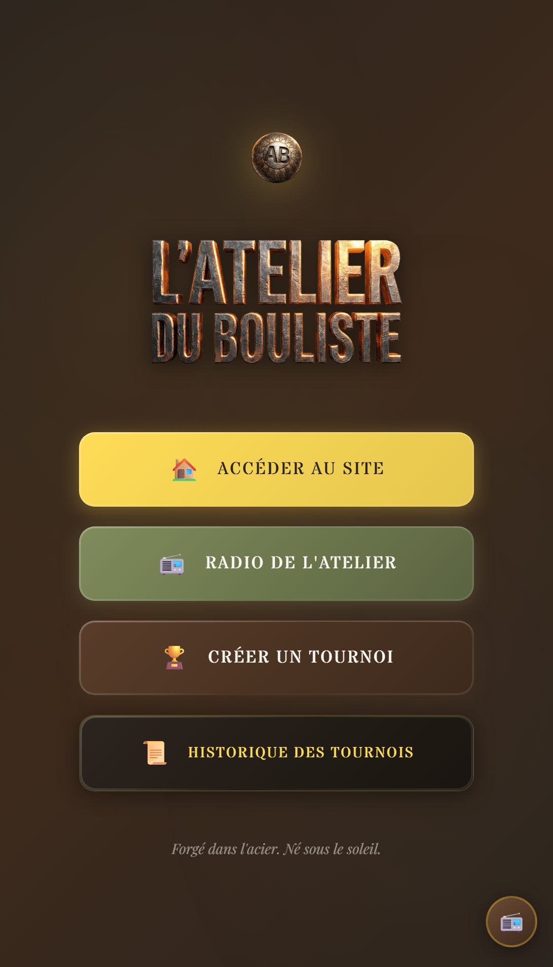 Menu QR hub